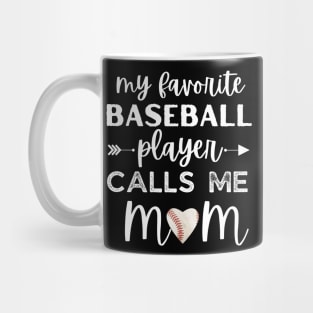 My Favourite Baseball Player Mug